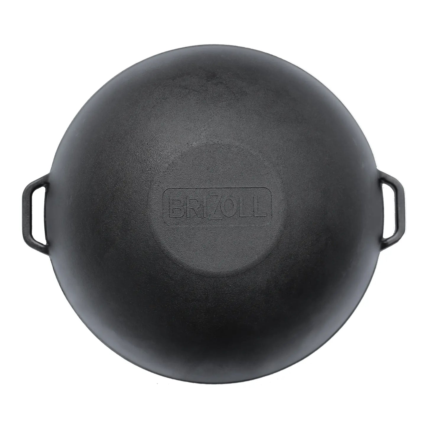 8 L Cast Iron Wok with Cast Iron Lid