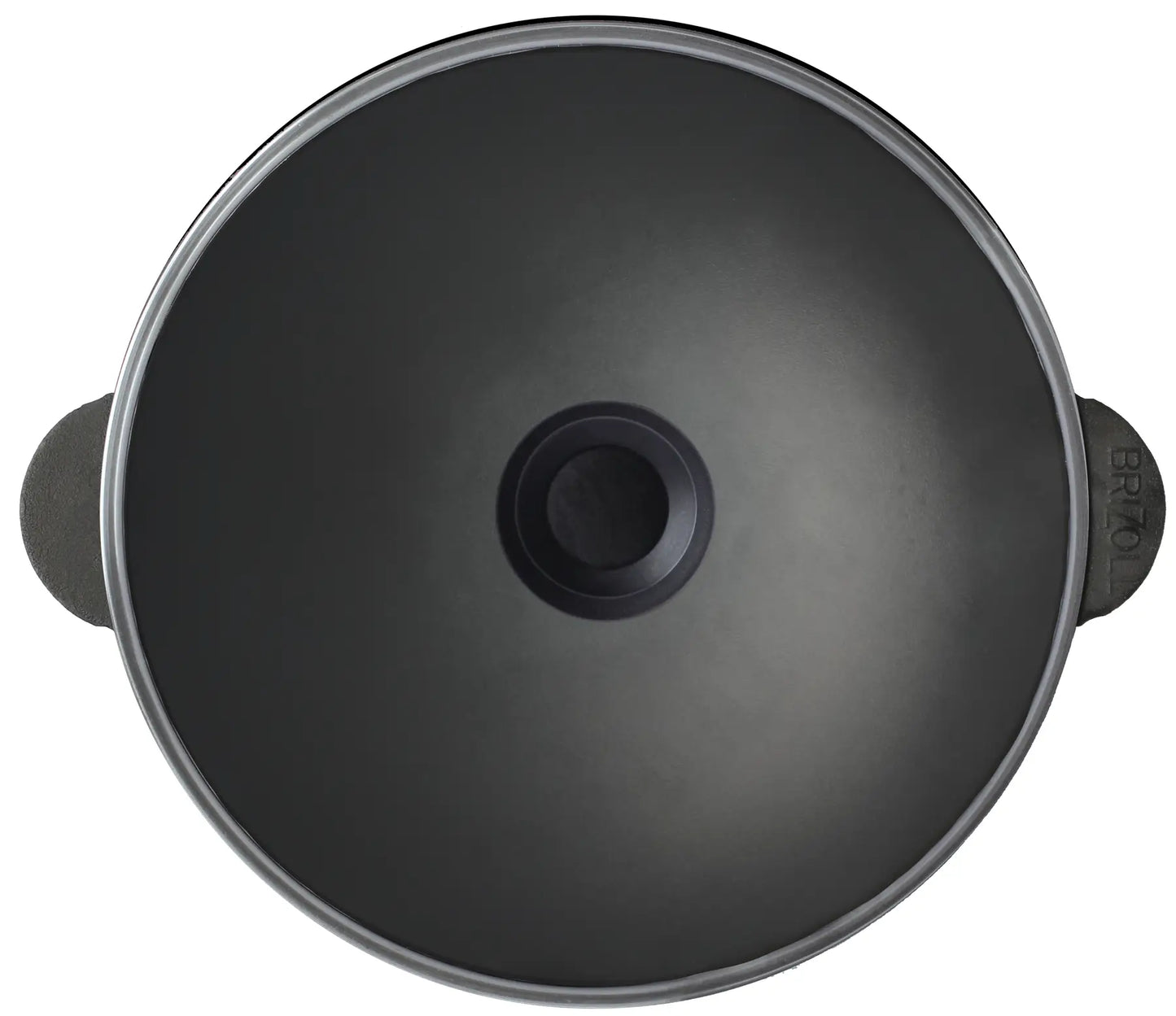4.7 L Cast Iron Wok with Lid