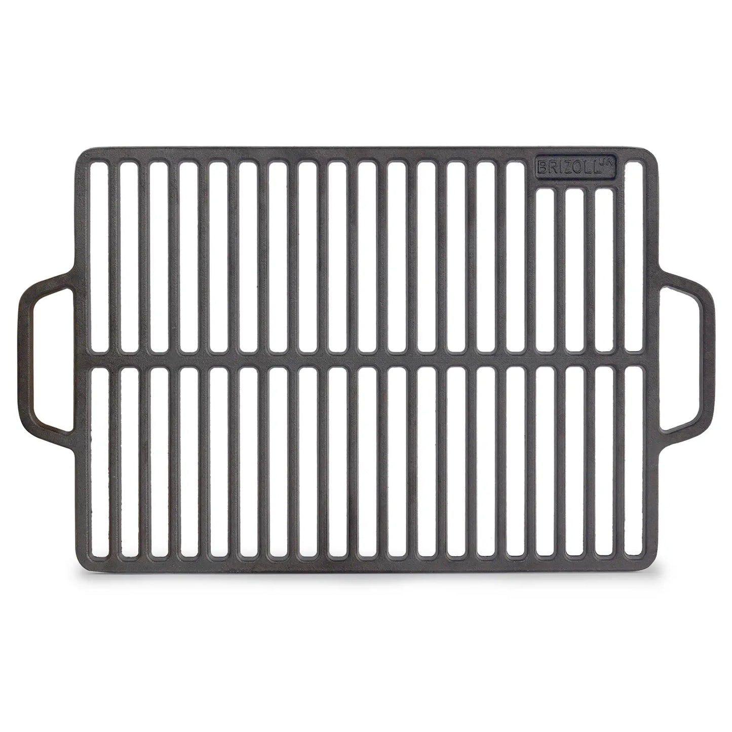 355x255 mm Cast Iron Reversible Grill Grate - Double-Sided