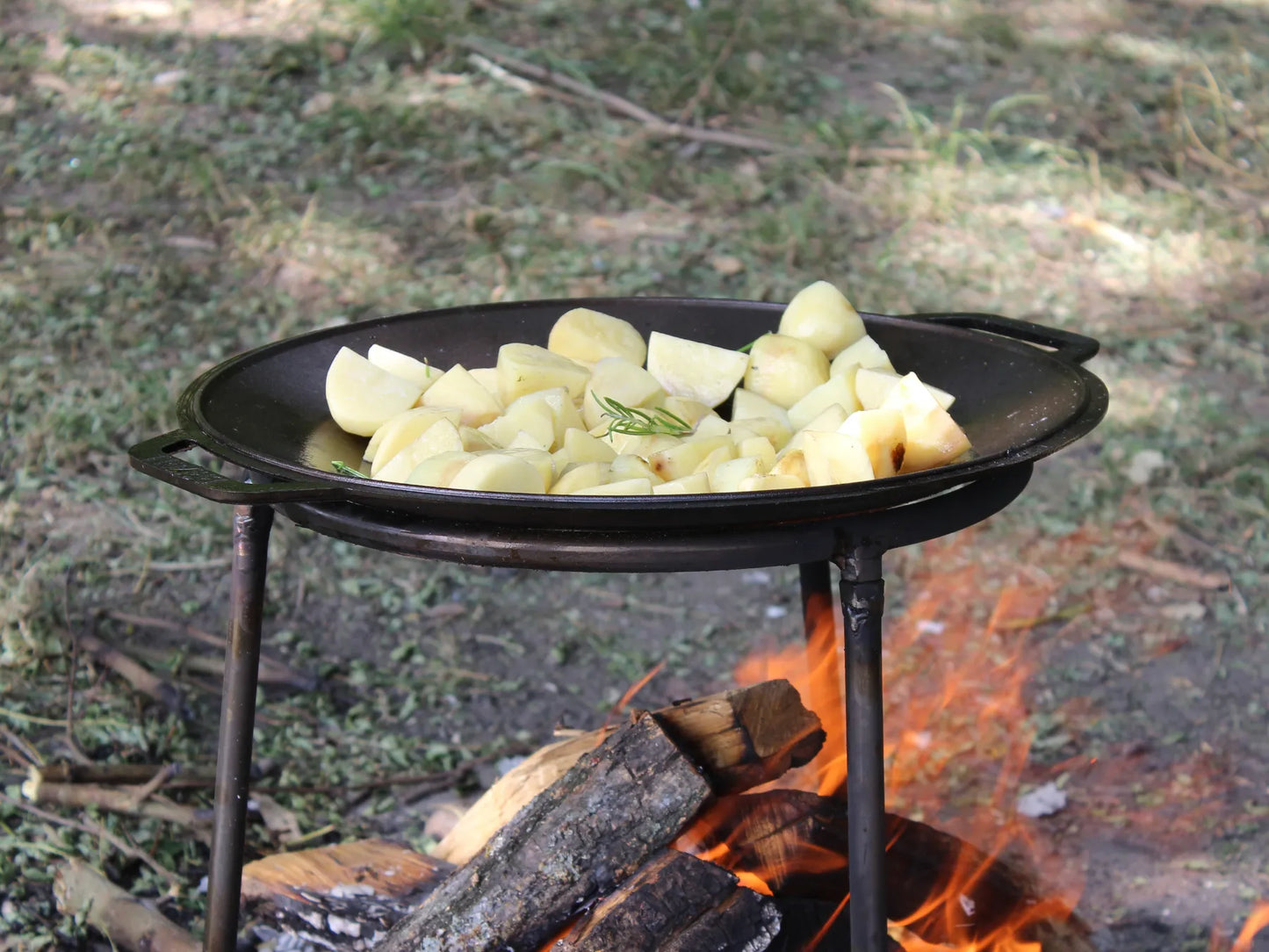 40 cm Cast Iron Sadz - Outdoor Griddle Pan