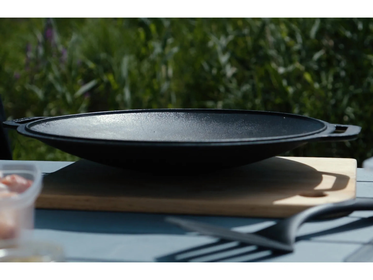 40 cm Cast Iron Sadz - Outdoor Griddle Pan