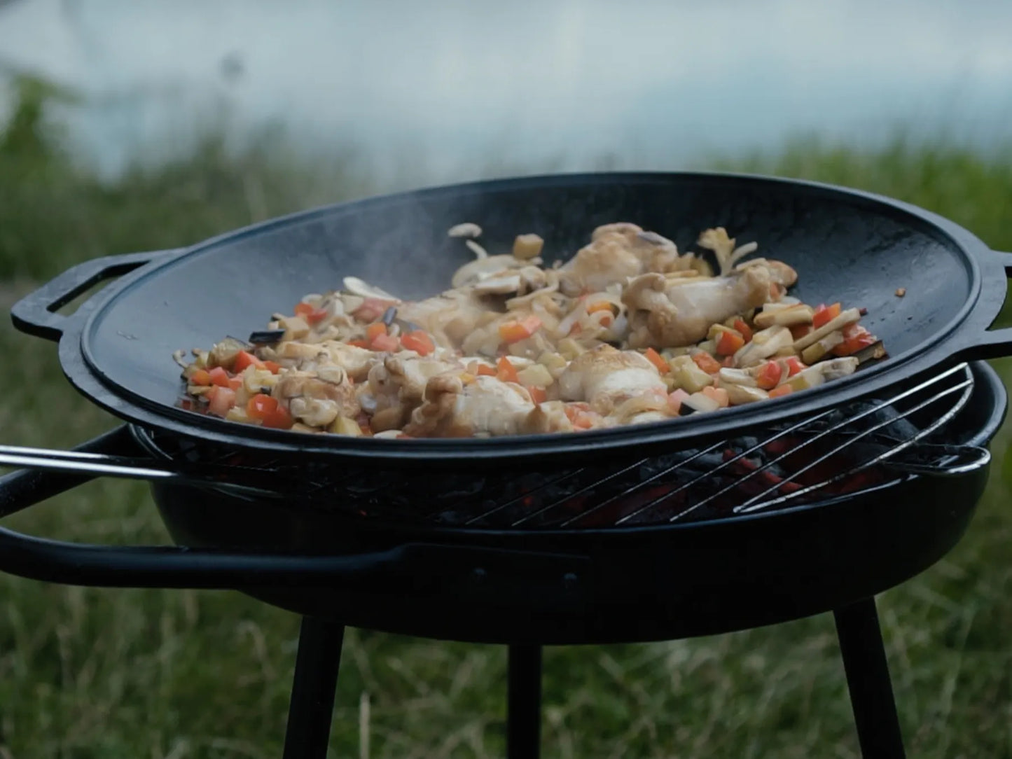 40 cm Cast Iron Sadz - Outdoor Griddle Pan